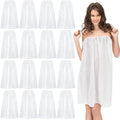 Janmercy 32 Pcs Disposable Spa Wraps for Women with Adjustable,White by Janmercy