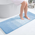 OLANLY Bathroom Runner Rug 47x17, Extra Soft Absorbent Microfiber Bath Rugs by OLANLY