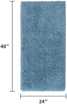 ILANGO Bathroom Rugs 48" × 24", Extra Soft Absorbent Microfiber Bath Rugs - Image 2