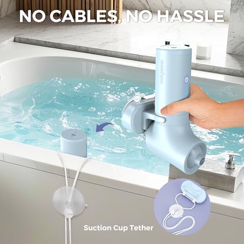 MOMFANN Bath Jets for Tub, Portable Jet Spa for Bathtub, Bubble/Jet Mode, 3-Level Adjustable, Idea Gift Bath Spa for Gifts for Women - Image 3