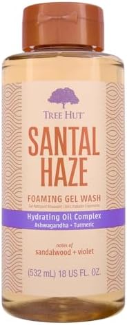 Tree Hut Body Wash, Santal Haze, 18 Fl Oz (Pack of 12) by TreeHut
