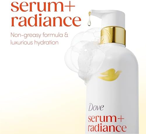 Dove Serum+ Radiance Oil Body Wash, Jojoba & Monoi Flower, 15.3 fl oz - Image 6