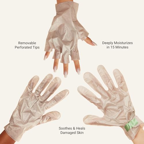 VOESH Collagen Gloves, Vegan Hand Masks, Moisturizing Hand Mask, Lotion Gloves, Hydrating Gloves, Hand Care, Spa Manicure Gloves, Dry Hand Treatment - Image 5