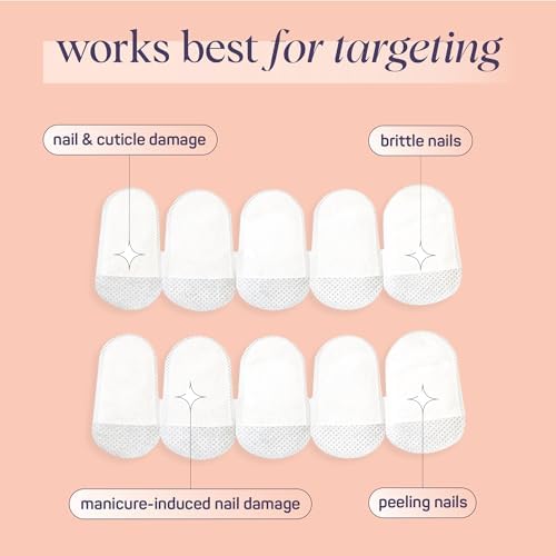 SpaLife Japanese Camellia Oil & Vitamin E Nail Cuticle Wrap 6-Pack (60 Count) - Moisturizing Masks, Dermatologist Recommended, Hydrating Cuticle Repair Mask for Brittle Nails, Spa Treatment - Image 6