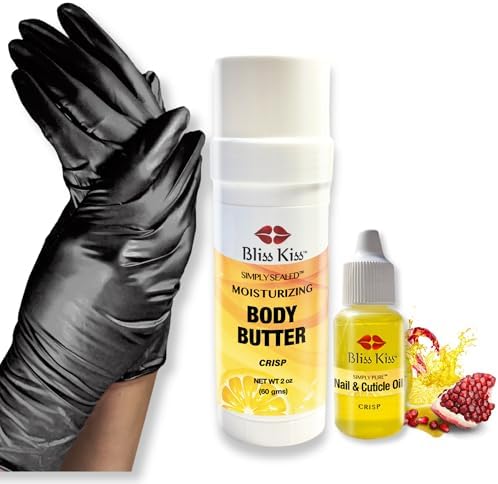 Bliss Kiss Mega Hydration Kit for Hands, Nails and Cuticles, Crisp Scent by BlissKiss