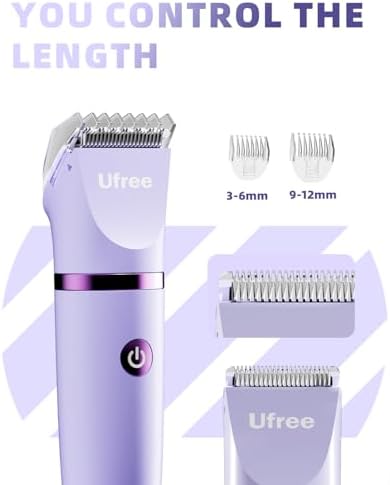 Ufree 3-in-1 Bikini Trimmer Electric Razors for Women, Gifts for Women - Image 4