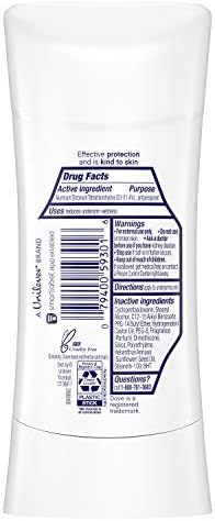 Dove Advanced Care Invisible Antiperspirant Deodorant Stick No White Marks on 100 Colors Clear Finish 48-Hour Sweat and Odor Protecting Deodorant for Women 2.6 oz (Pack of 2) - Image 2