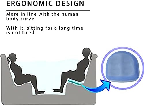 Inflatable Hot Tub Seat Booster with Suction Cups & Mesh Cover, Dual Use Inflatable Hot Tub Cushion Seat, Non Slip Blow Up Pillow Hot Tub Chairs Accessories for Adults Elderly Spa Bathtub - Image 3