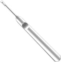 OLIREXD Professional Stainless Steel Cuticle Pusher Trimmer Remover Dead Skin Hangnails Nails Cleaner Scissors Remover Nipper Clipper/Nail Art Manicure Tool for Adult, Silver