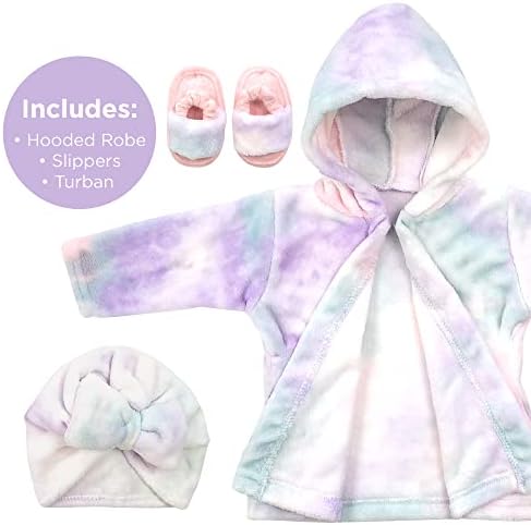 Rising Star Baby Toddler Robe Or Kids Robe for Girls and Boys - Kids & Baby Bath Robe Spa Set with Washcloth or Slippers - Image 5