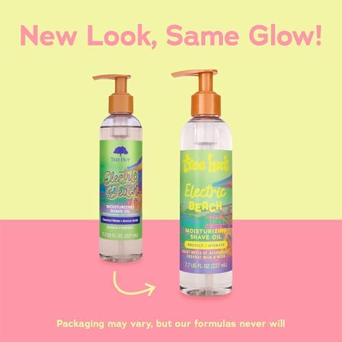 Tree Hut Electric Beach Moisturizing Shave Oil, 7.7 Fl Oz - Image 2