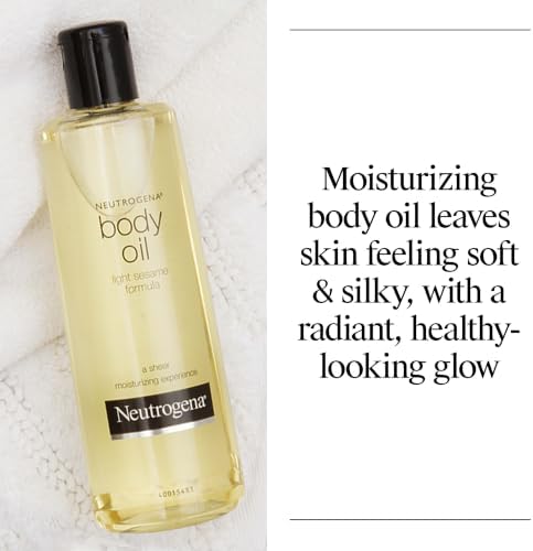 Neutrogena Body Oil Light Sesame Formula, Fragrance-Free, 8.5 fl. oz - Image 2
