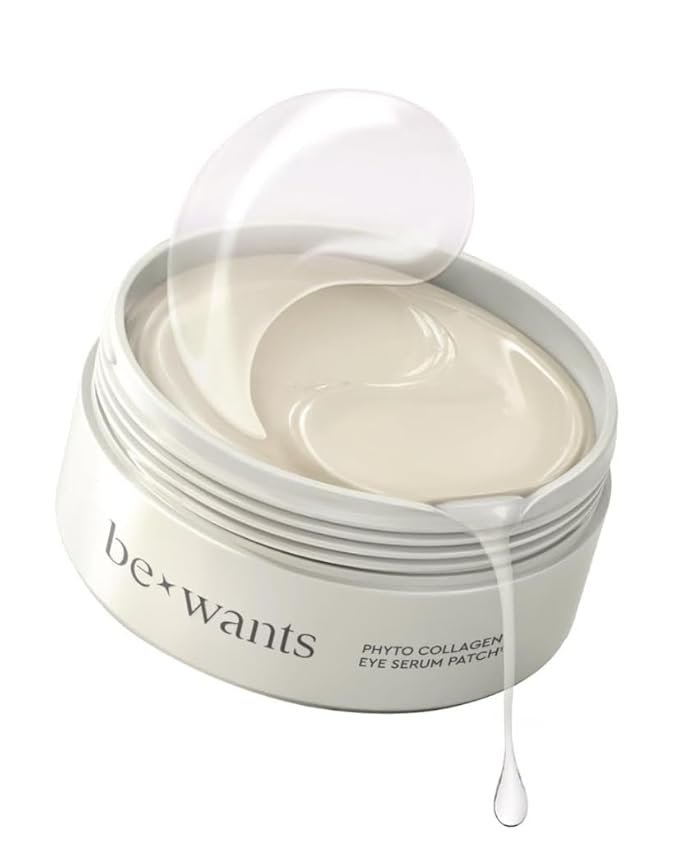 bewants Under Eye Patches for Puffy Eyes, Korean Under Eye Mask with Vegan Collagen and 71.9% Bamboo Water, Patches for Dark Circles and Cooling, 60 pieces | Mothers Day Gift