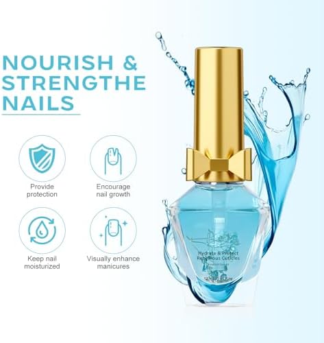 Cuticle Oil, Cuticle Nail Oil Infused with Real Flowers, Jasmine 12ml - Image 4