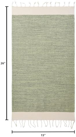 BAY LAUREL Turkish Hand Towel – Pack of 2 | Soft & Absorbent Decorative Towels for Bathroom, Hand, Face, Hair, Gym, Yoga, SPA, Kitchen & Tea | Boho Decor (Pistachio, Diamond 15x26 Inches (Set of 2) - Image 5
