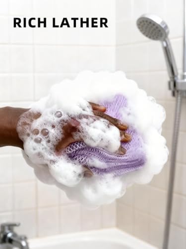 Cleangor 2Pcs African Net Sponge Authentic with Knots - Exfoliating Body - Image 5