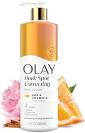 Olay Body Lotion for Women, Tone Enhancing with AHA Serum, Visibly Reduce Discolored Skin, 24hr Moisture & Hydration, Fast Absorbing Formula, Vit-B3 Complex, For All Skin Types, 17 Fl Oz (Pack of 6) by Olay