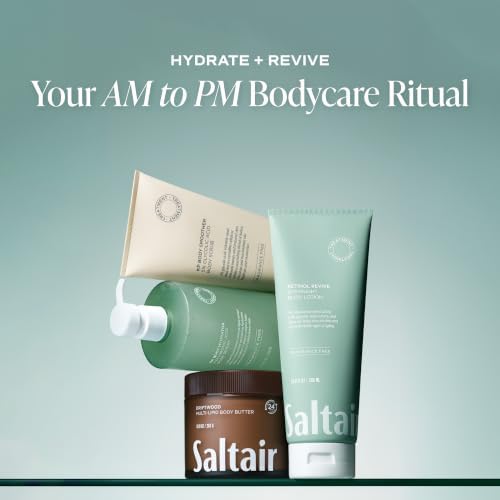 Saltair Retinol Revive Night Lotion | Skin Tightening Cream | 10 oz Pump - Image 3