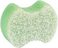 Spongeables Pedi Scrub Foot Exfoliating 20+ Wash Sponge, Green Apple, 1 Count by Spongeables