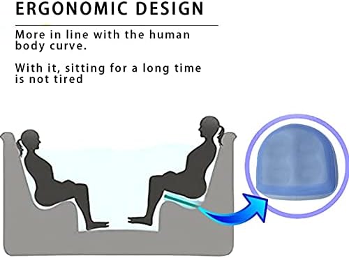 Inflatable Hot Tub Seat Booster with Suction Cups & Mesh Cover, Dual Use Inflatable Hot Tub Cushion Seat, Non Slip Blow Up Pillow Hot Tub Chairs Accessories for Adults Elderly Spa Bathtub - Image 3