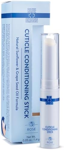 Blue Cross Cuticle Balm Conditioning Stick, Damaged Cuticles, Rose, 0.05oz by BlueCross