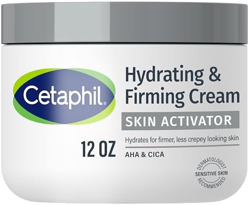 Cetaphil Skin Activator Firming Body Cream, AHA + CICA, 12oz by Cetaphil