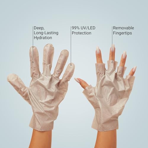 VOESH Collagen Gloves, Vegan Hand Masks, Moisturizing Hand Mask, Lotion Gloves, Hydrating Gloves, Hand Care, Spa Manicure Gloves, Dry Hand Treatment - Image 2