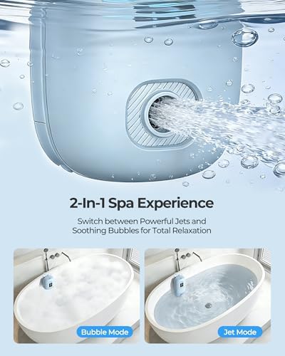 Cordless Portable Bath Jets for Tub Home Spa Massager - Image 5
