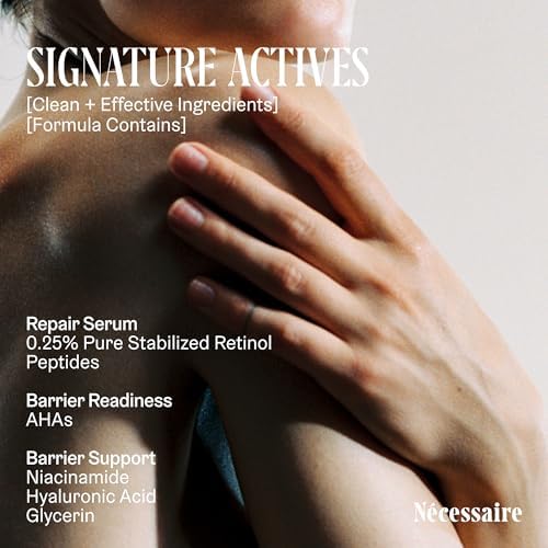 The Hand Retinol. Anti-Age Repair Serum Crepiness .25% Pure Retinol 5% AHA - Image 3