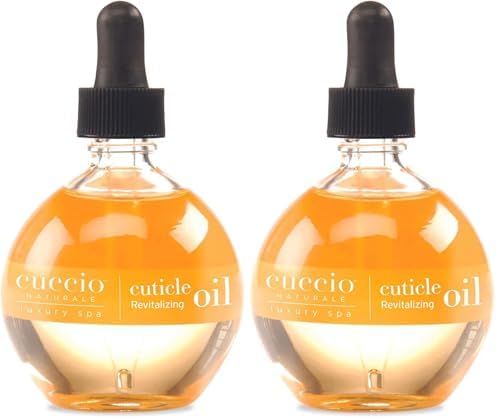 Cuccio Naturale Milk & Honey Revitalizing Cuticle Oil, Lightweight Fast-Absorbing Hydrating Nail & Cuticle Conditioner, Cold-Pressed Oils + Vitamin E, 2.30 Fl Oz (Pack of 2) by Cuccio