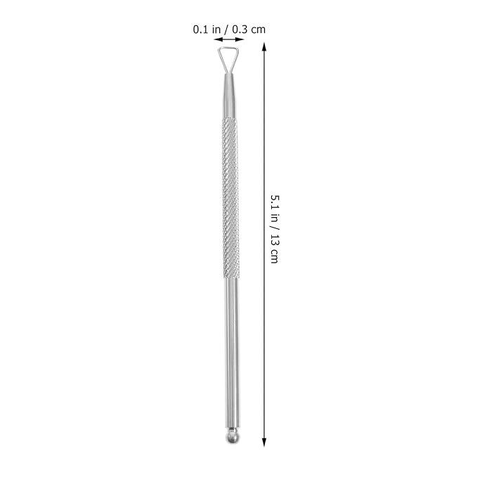 Beavorty 4 Pcs Cuticle Pusher Tool triangle cuticle peeler scraper nail cuticle remover cuticle cutter tool nail gel remover pusher Nail Remover Tool nail art push hands nail polish