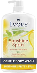 Ivory Body Wash Designed for the Whole Family, Sunshine Spritz Scent, 35 oz by Ivory