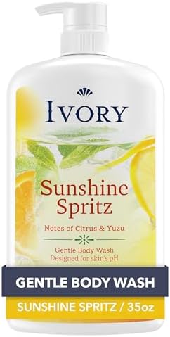 Ivory Body Wash Designed for the Whole Family, Sunshine Spritz Scent, 35 oz by Ivory