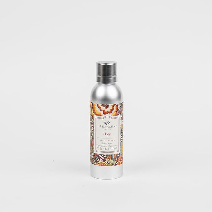 Greenleaf Gifts Hope Scented Room Air Freshener Spray | Non-Aerosol 7 oz Spray | Scented Air Freshener for Home | Home Fragrance for Bedroom & Bathroom