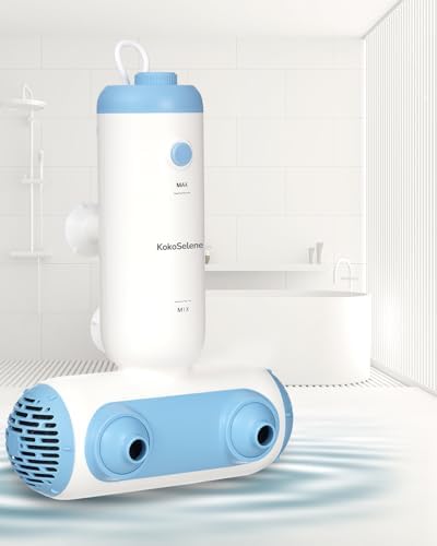 KokoSelene Bath Spa Jet for Bathtub with Dual Hydro Jets Daily Relax (Blue) - Image 2