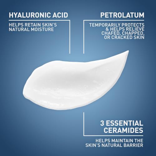 CeraVe Healing Lip Balm, Hydrating Hyaluronic Acid Lip Treatment, 0.7oz - Image 3