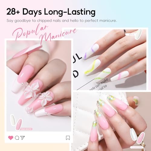 COSCELIA Acrylic Nail Kit for Beginners with Everything Drill and Light - Image 4