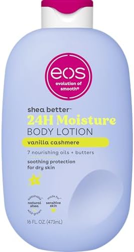 eos Shea Better Body Lotion- Vanilla Cashmere, 24-Hour Moisture, 16 fl oz by eosproducts