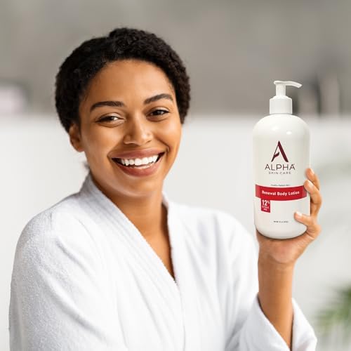 Alpha Skin Care Revitalizing Body Lotion, 12% Glycolic AHA, Simple & Effective Daily Moisturizer Hydroxy Acid, Hydrates & Exfoliates for Soft, Smooth Skin, Anti-Aging, 23 Oz - Image 4