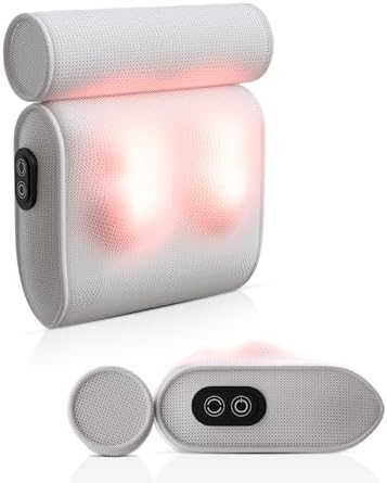 MONET Massaging Bath Pillow — Shiatsu Neck and Back Massager for Tub with 2 Speeds — IPX8 Waterproof Deep Kneading Comfort — 4 Massage Nodes USB-C Rechargeable — Spa Gift for Women — Fits All Tubs by Unknown