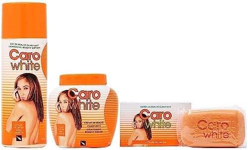 Caro White Set-3 (Lotion 10.14oz + Cream 10.14oz + Soap 6.3oz) by Caro+White