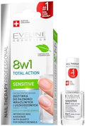 Total Action 8 in 1 Intensive Nail Treatment and Conditioner Sensitive by Eveline+Cosmetics