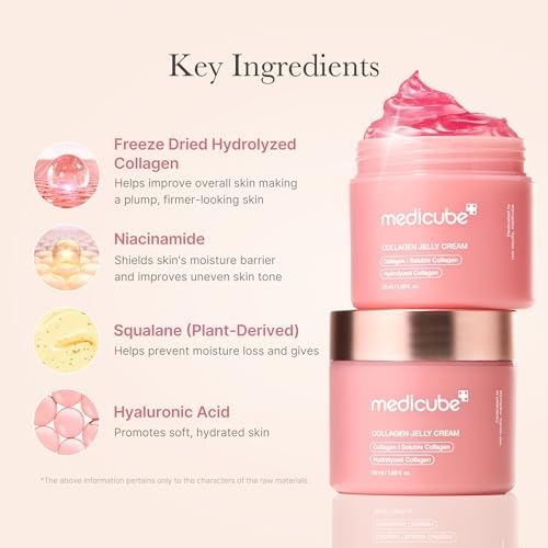 medicube Jelly Cream with Collagen & Niacinamide, 1.69 fl.oz - Image 4