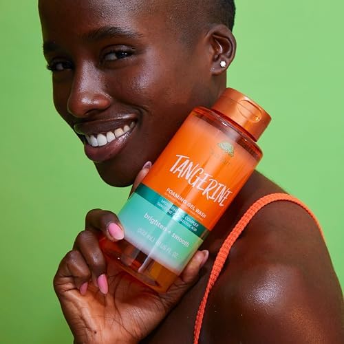 Tree Hut Tangerine Foaming Gel Wash, Hydrating & Moisturizing Body Wash with Shea Butter & Nourishing Essential Oils, Daily Cleanser for Soft Smooth Skin, 18 fl oz (Pack of 2) - Image 3