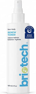 BRIOTECH Renew Toner, Hypochlorous Acid Spray, Minimize Appearance of Blemishes, Soothing Facial Mist for Sensitive Skin, Calm Redness & Bumps, Vegan, 4 fl oz