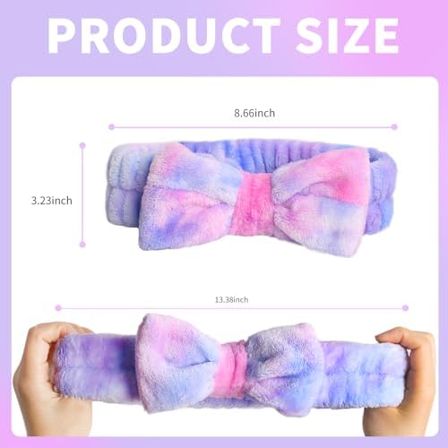 YGQQOY Headband for Washing Face, Girls Makeup&Skincare Headband, - Image 2
