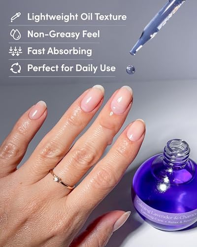 ella+mila Cuticle Oil for Nails - Lavender & Chamomile, Vegan, 2.3 fl oz - Image 5