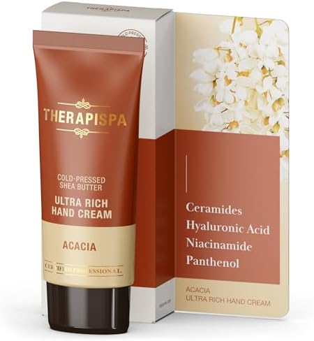 THERAPISPA Ultra Rich Hand Cream with Shea Butter, Acacia, 2 oz, Pack of 1 by THERAPISPA