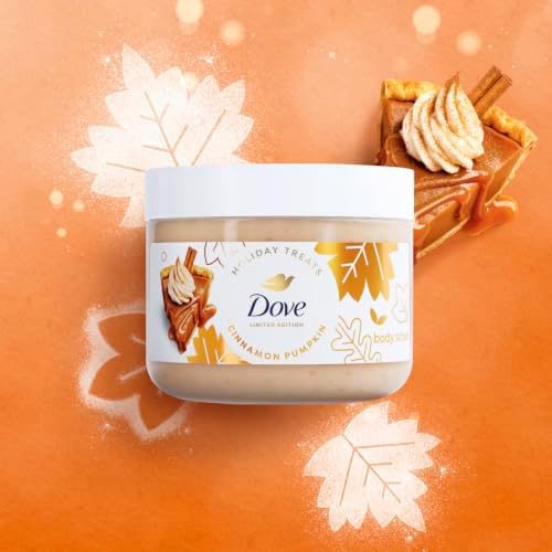 Dove Cinnamon Pumpkin Pie Body Scrub Exfoliates & Moisturizes Skin 15 OZ - Image 6
