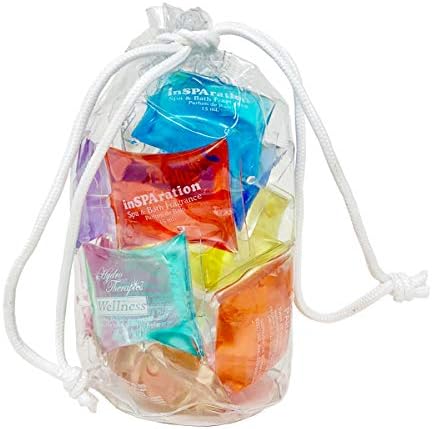 inSPAration Spa and Bath Aromatherapy Model# 151 Sample Gift Pack Bag, 1/2-Ounce by inSPArationInc
